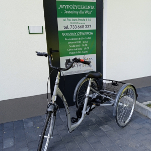rehabilitacyjny rower trójkołowy dla dorosłych
